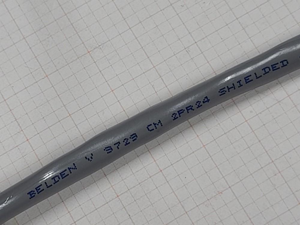 Belden 9729 24/2P Individual Shielded Pairs Datalene Instrumentation Cable /10ft