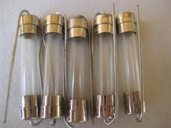 5X Littelfuse 3AG Fuse 318 1-6/10 2 2-1/2 3 4 5 6 7 or 8 Fast-Blo PigTail NOS