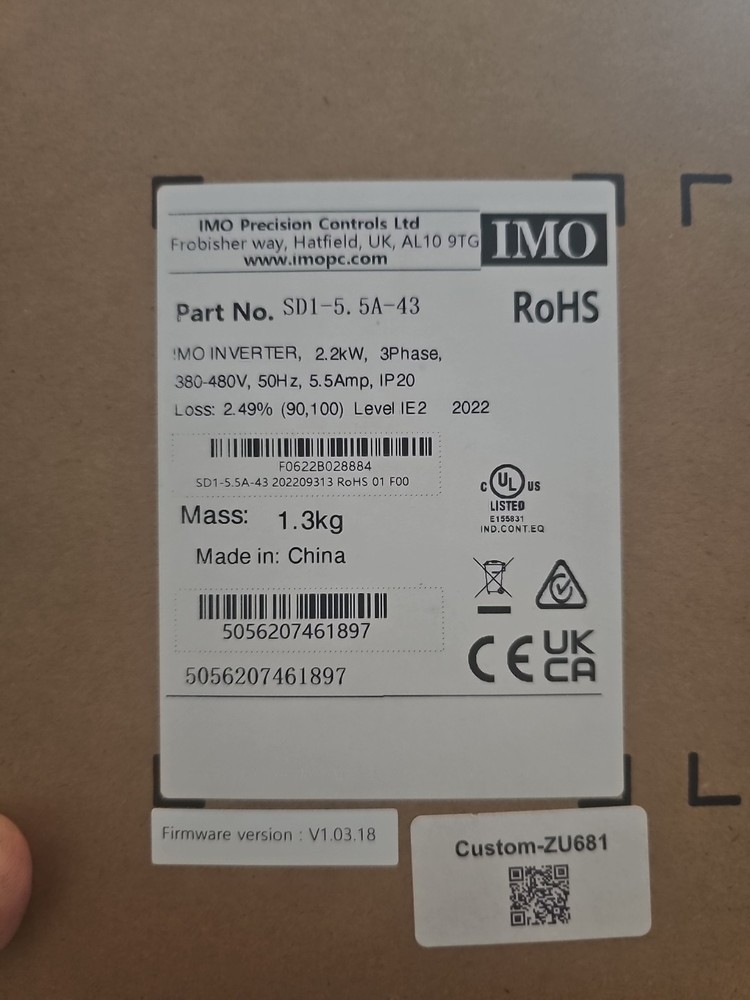 IMO VFD Drive