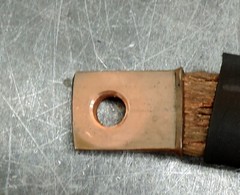 Welding Shunt Copper Wire Spot Welder 500 MCM 500 x 18