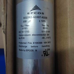 B32362A3307K30 300UF 330VAC CAPACITOR