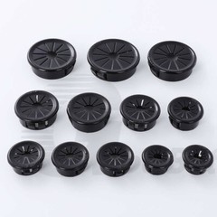 Nylon Wiring Grommets Cable Wire Hole Cover Tidy Protection Snap In 10mm – 100mm