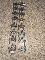 NEW LOT 16 HALEX 16010B 1/2″ TO 1″ ZINC GROUND ROD Tubing CLAMPS 6103204