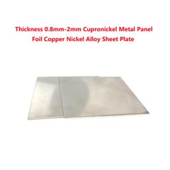 Thickness 0.8mm-2mm Cupronickel Metal Panel Foil Copper Nickel Alloy Sheet Plate