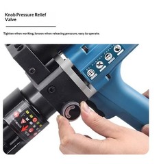 Electric Press Tool for Cable Lugs ME-240T Hydraulic Pliers Battery Crimper