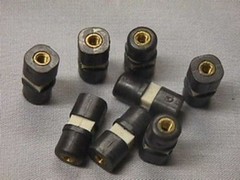 100 Vibration Insulated Standoffs 2-56 Threaded