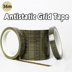 36m Antistatic ESD Grid Tape Anti Static Conductive Grid Tape 15-100mm Width New