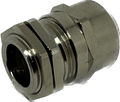 WISKA CABLE GLAND NICKEL PLATED BRASS METRIC M20X1.5 6-13MM 10065002 3 PCS