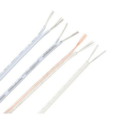 UL2468 2-Core PVC Flexible Cable 18/20/22/28 AWG Stranded Electrical Twin Wire