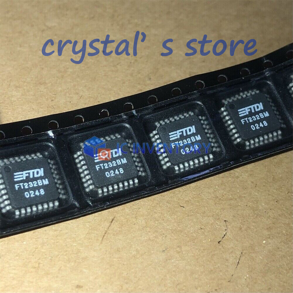 1pcs FT232BM FT232 USB UART Interface IC FTDI LQFP-32