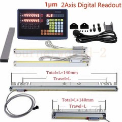 2/3 Axis High Precision Digital Readout 1μm TTL Linear Scale Encoder Grinder Kit