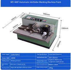 Automatic Ink Roller Marking Machine Label Packaging Printing and Coding Machine