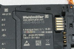 WEIDMULLER Used UR20-4AI-UI-16 4 Analogue Input U/I 16Bit ELEC-I-3434=9B37-2