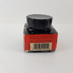 1 X NO- SHELLAC INDIA BLACK INK 30ml.