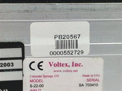 Voltex Inc. S-22-00 S2200 HeNe Laser Power Supply 115/230V.32/.16A 50/60Hz