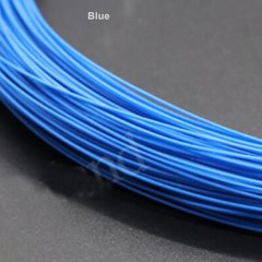 Blue Flexible PTFE FEP Wire Silver Plated Copper Cable HiFi Audio Speaker DIY