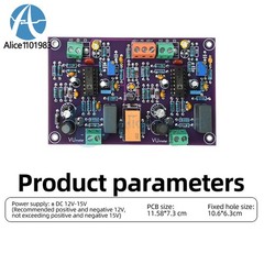 DC12-15V Positive&Negative Power Supply Professional VU Meter Head Driver Board