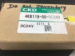 CKD 4KB119-00-DC24V Solenoid Valve 4KB119-00 Brand New