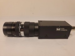 Teli CS8420Ci CCD Video Camera Lens B/W Camera 1/2“ 12VDC 16ft Cable Bracket