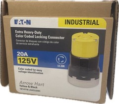 Eaton Arrow Hart AHCL520C 20A 125V NEMA L5-20R Locking Connector – 6 Pack