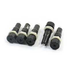 5 Pcs MF-527 250V 10A Cross Head Screw Cap Fuse Holder Fuseholder 5mm x 20mm