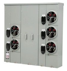 Siemens WP4511rj 400 Amp 1-Phase Underground Ringless Style Meter Center