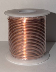 Bare Copper Wire 16 Gauge 1 lb Spool (126 Feet) Diameter 0.050
