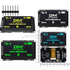 Blue/Green/Yellow/White 2.42″ inch OLED Display SSD1309 128×64 SPI Serial Port