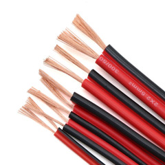 Twin 2-Core Flexible PVC Cable Wire 2 x 0.3mm² 0.5mm² 0.75mm² 1mm² – 2.5mm²