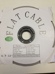 Flat Cable 20 Pin 20 Wires IDC Flat Ribbon 12 Ft. Long 25mm Wide