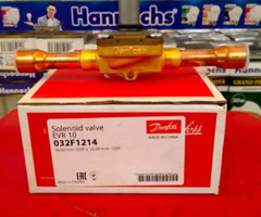 1PC- Danfoss 032L1214 Solenoid valve, EVR 10, Function:NC, Solder,ODF,5/8in- NEW