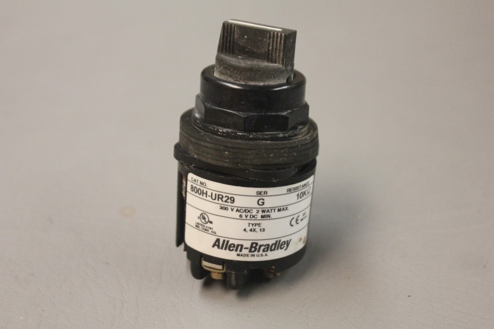 ALLEN BRADLEY 800H-UR29 POTENTIOMETER SERIES G