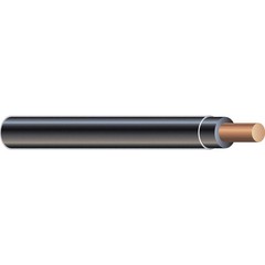 SOUTHWIRE 11595601 Building Wire,10AWG,THHN,Sld,Blk,500ft 3ZK45
