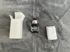 30mm Momentary Illuminated Pushbutton (Red) – Catalog #: 800T-QBH2RD2