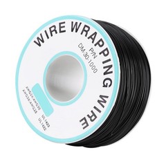 0.25mm Wire Wrap Single Wire Core Strand 30AWG Cable 250 Meters Black 7*7…
