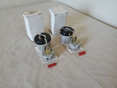 Arrow Hart AH6252 Locking Plug 20A 480V Grounding Plug NEMA L11-20P Lot Of 2