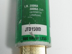 Littelfuse JTD150ID Time Delay Current Limiting Fuse Indicator Class J Powr-P…