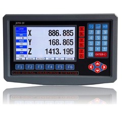 LCD Digital Readout with Precision Linear Scale for Milling Lathe Machine 3 Axis