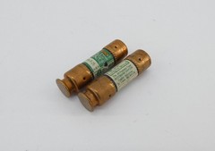 *Lot of 2* Cooper Bussmann FRN-R-25 Fusetron Class RK5 Dual Element Time Dela…