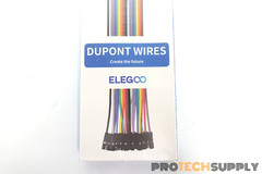 Elegoo 120pc Breadboard Multicolored Dupont Wire Ribbon Cables NEW with WARRANTY