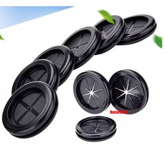 RoHS 2.0 Black Rubber Grommets Cable Wiring Grommet Cable Protect Plugs 16-130mm