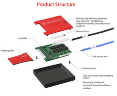 72V 20S 30A Lithium 18650 Battery Protection Board BMS PCB Ebike Scooter