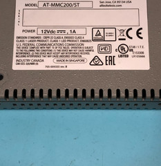 Allied Telesis AT-MMC200/ST Fiber Media Converter, 990-004820-90, 195657