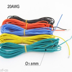25meter 20AWG Flexible Soft Silicone Wire Tin Copper RC Electronic Cable 5colors