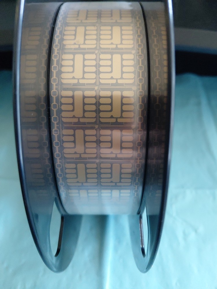 Reel of 157 New SMT Microchips for Smart Cards