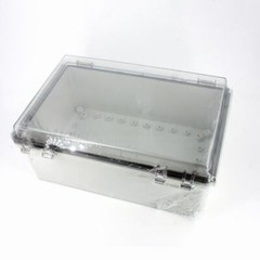 IP67 Waterproof Enclosure Electronic Case Clear Cover Hinged Lid Junction Box