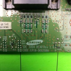 Samsung SDE-3004N Port Jack IO Board EP16-000208A SDE 3004 Rear