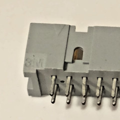 3M 2534 34-Pin IDC PCB Header Connector Vertical Straight Gold New Old Stock