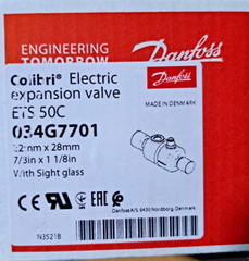 1PC-Danfoss ETS 50C 034G7701 Electric expansion valve 7/8inx1 1/8in – BRAND NEW