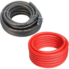 TOPSTRONGGEAR 4 Gauge 25ft Black and Red 25FT &